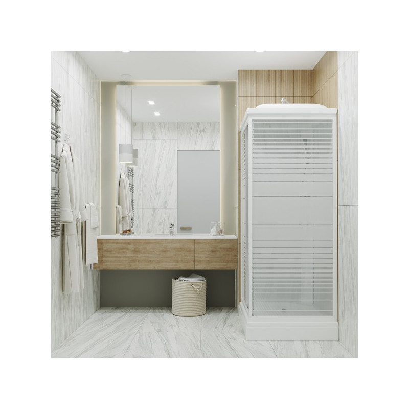 Душевая кабина Triton Квадро А3 ДН4 100х80 спереди