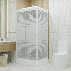 Душевая кабина Triton Квадро А3 ДН4 100х80 в интерьере