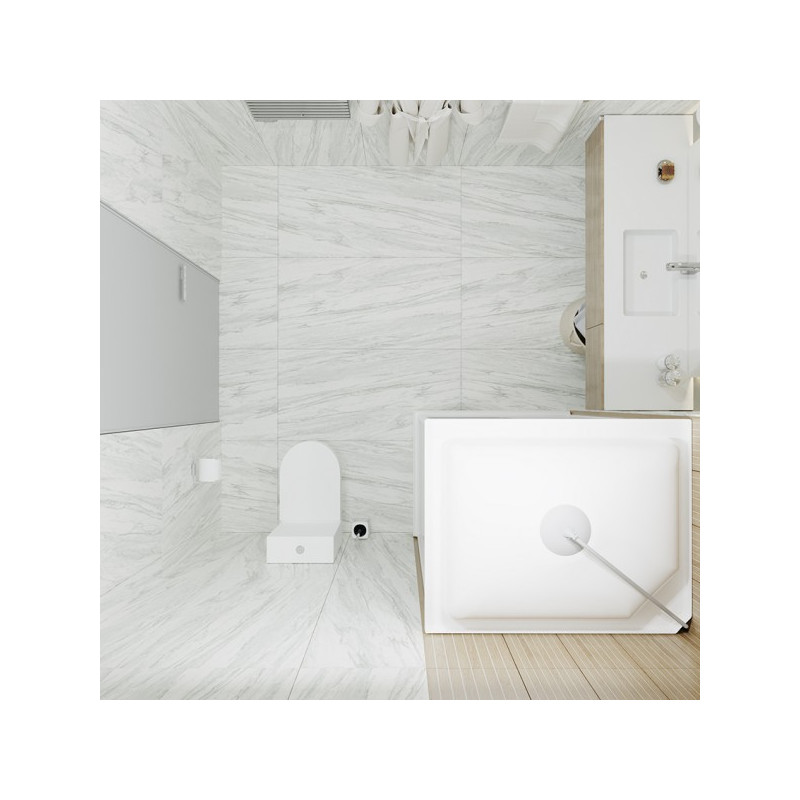 Душевая кабина Triton Квадро А3 ДН4 вид сверху