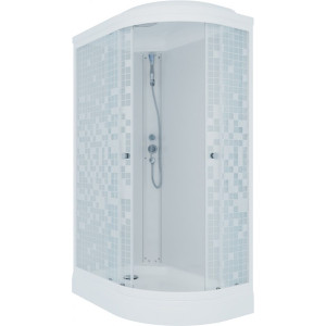 Душевая кабина Triton Коралл А3 ДН4 120х80 L с открытыми дверцами