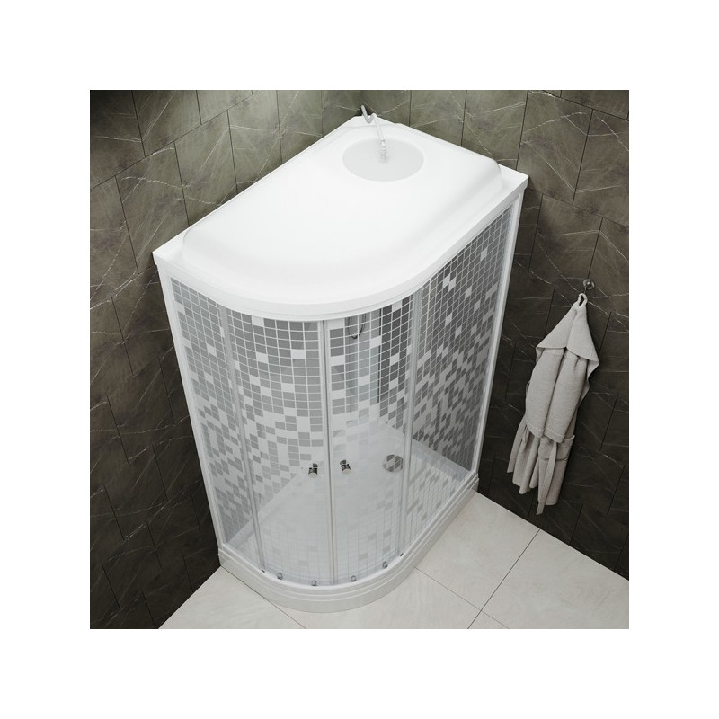 Душевая кабина Triton Коралл А3 ДН4 120х80 R вид сверху