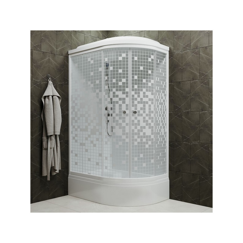 Душевая кабина Triton Коралл В3 ДН4 120х80 L в интерьере