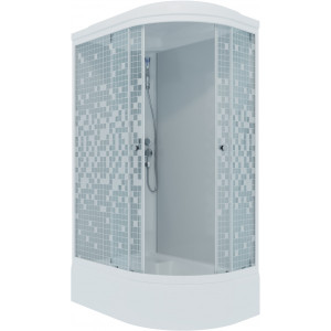 Душевая кабина Triton Коралл В3 ДН4 120х80 L с открытыми дверцами