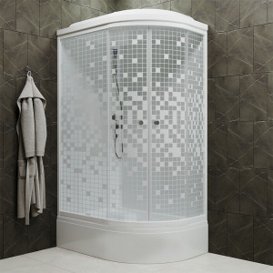 Душевая кабина Triton Коралл В3 ДН4 120х80 L в интерьере