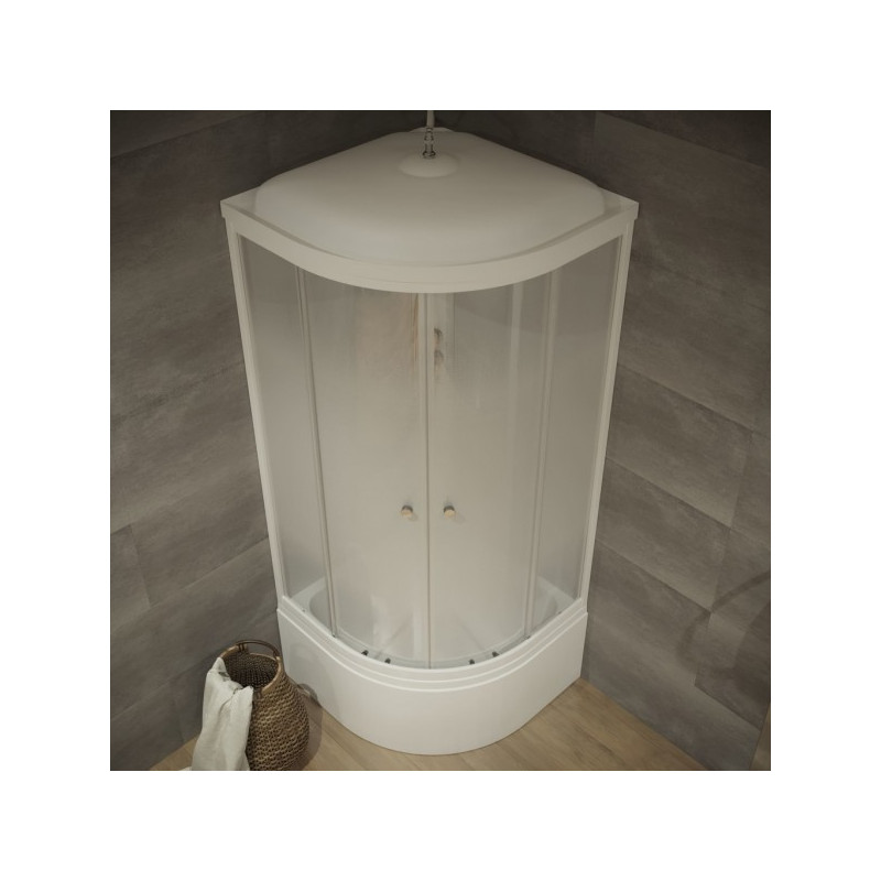 Душевая кабина Triton Лайт Б3 ДН4 90х90 вид сверху