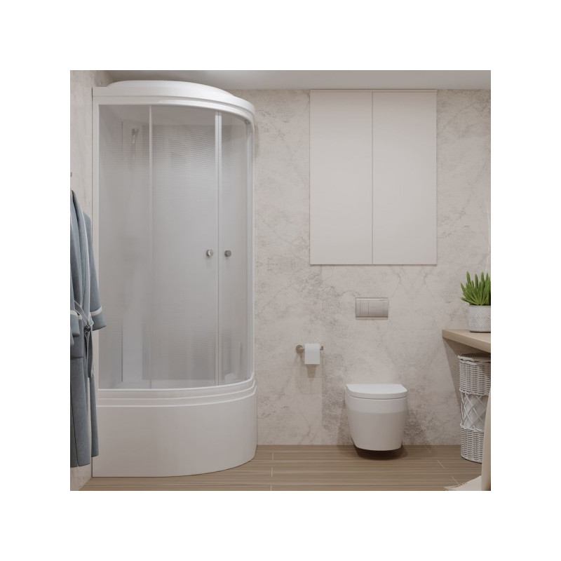 Душевая кабина Triton Лайт Б3 ДН4 90х90 в интерьере