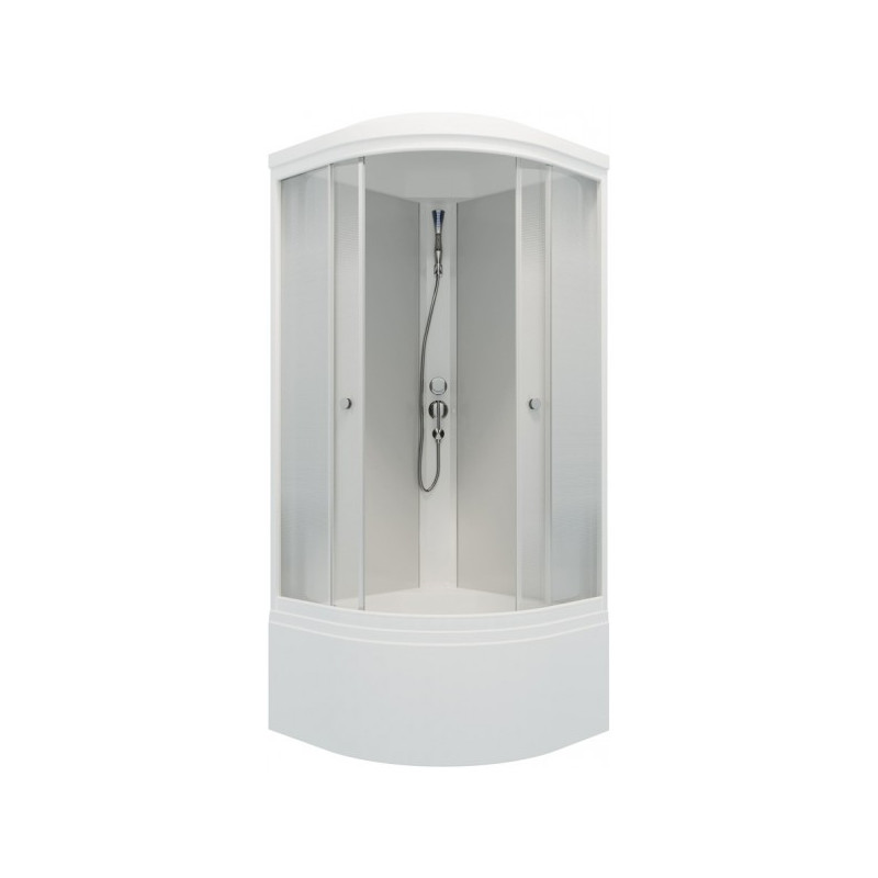 Душевая кабина Triton Лайт Б3 ДН4 90х90 с открытыми дверцами