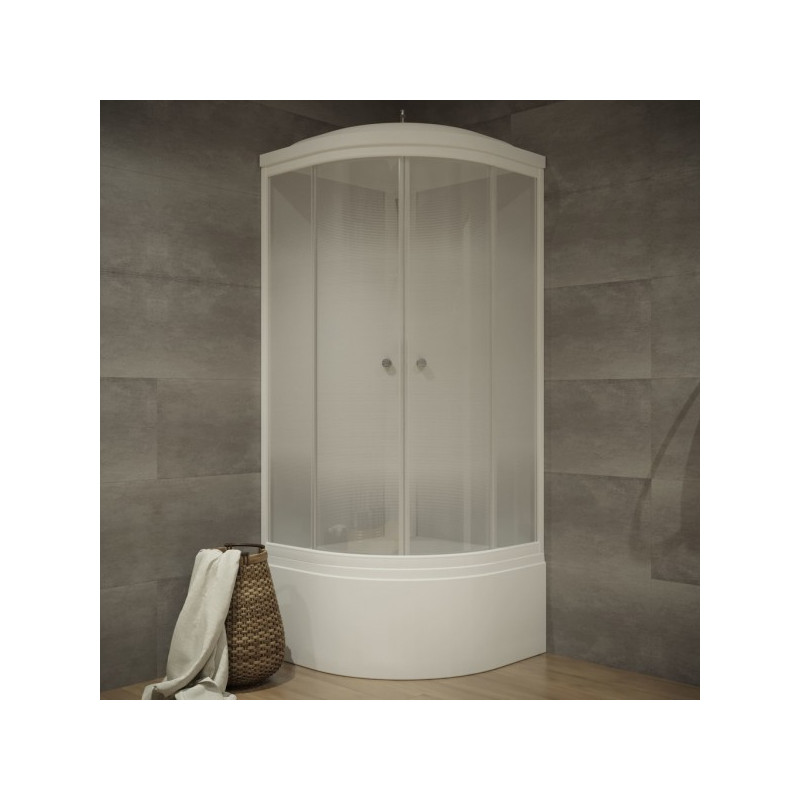 Душевая кабина Triton Лайт Б3 ДН4 90х90 общий вид