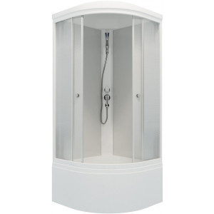 Душевая кабина Triton Лайт Б3 ДН4 90х90 с открытыми дверцами