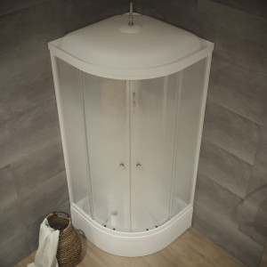 Душевая кабина Triton Лайт В3 ДН4 100х100 вид сверху