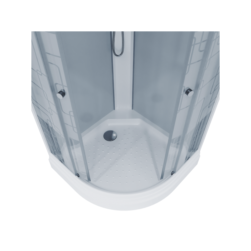 Душевая кабина Triton Стандарт А3 ДН4 90х90 (белый лён) поддон