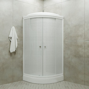 Душевая кабина Triton Стандарт А3 ДН4 90х90 (белый лён) общий вид