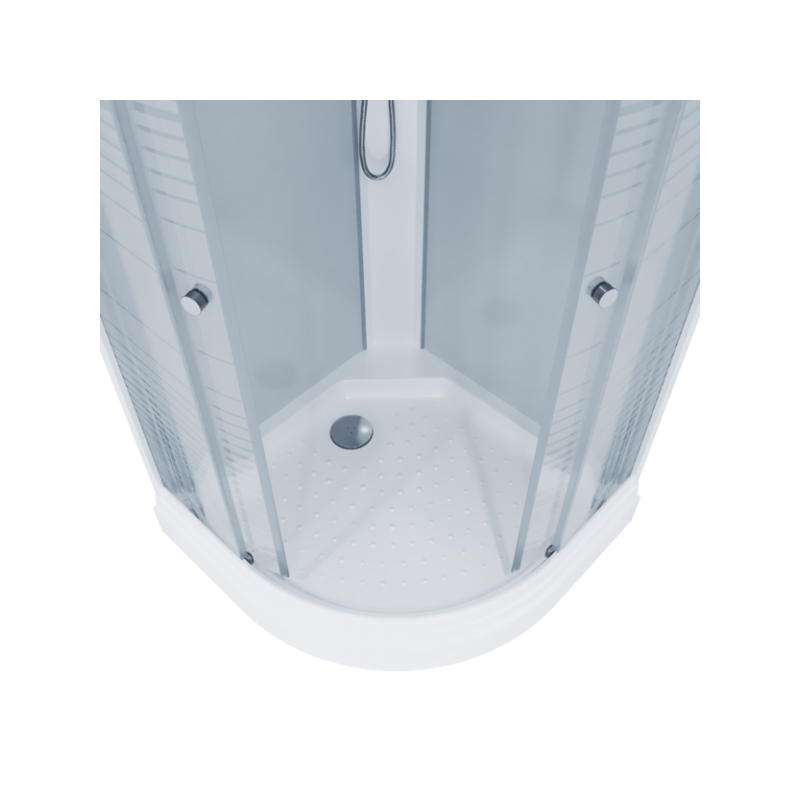 Душевая кабина Triton Стандарт А3 ДН4 100х100 (полосы) поддон