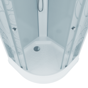 Душевая кабина Triton Стандарт А3 ДН4 90х90 (узоры) поддон