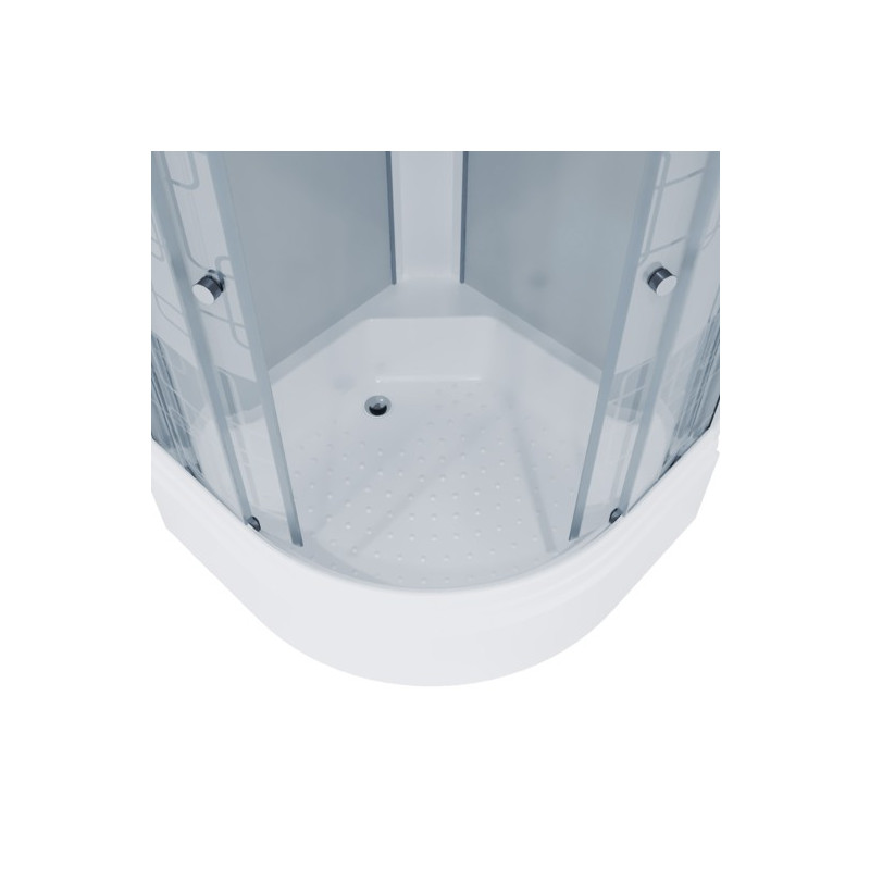 Душевая кабина Triton Стандарт В3 ДН4 90х90 (белый лен) поддон