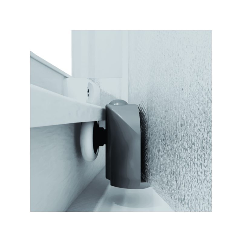 Душевая кабина Triton Стандарт В3 ДН4 100х100 (полосы) нижние ролики