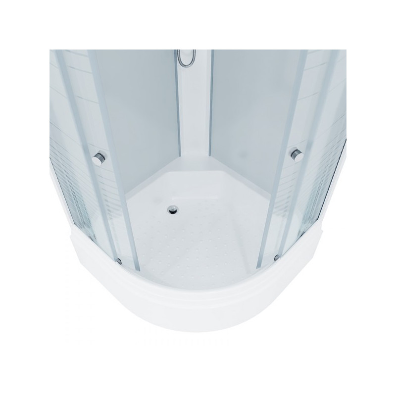 Душевая кабина Triton Стандарт В3 ДН4 100х100 (полосы) поддон