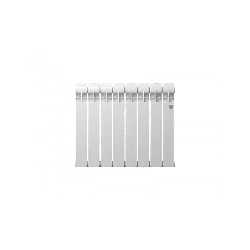 Радиатор биметаллический Royal Thermo Indigo Super+ 500 (8 секций) вид спереди