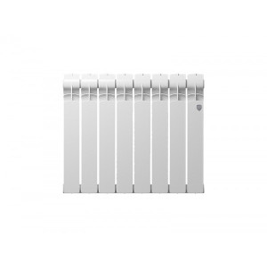 Радиатор биметаллический Royal Thermo Indigo Super+ 500 (8 секций) вид спереди