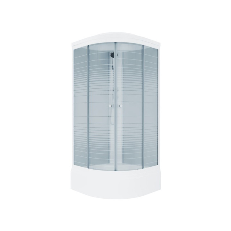 Душевая кабина Triton Стандарт В3 ДН4 90х90 (полосы)