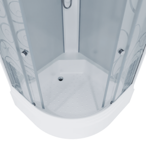 Душевая кабина Triton Стандарт В3 ДН4 90х90 (узоры) поддон