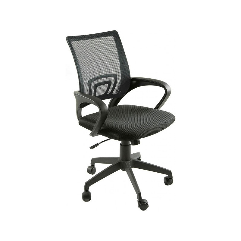 Кресло компьютерное Calviano Paola черный/серый