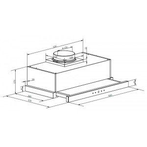 Вытяжка Maunfeld VS Touch 850 60 Black параметры