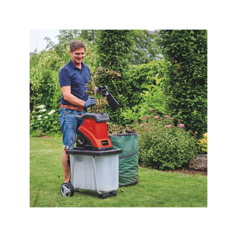 Садовый измельчитель Einhell GC-KS 2540 CB принцип работы