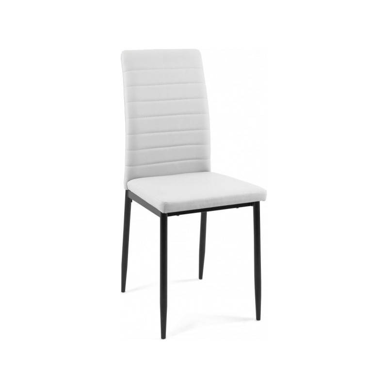 Стул DikLine Текс Pegaso белый/черный