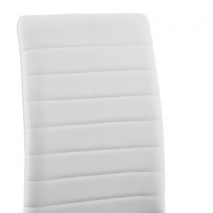 Стул DikLine Текс Pegaso белый/черный спинка