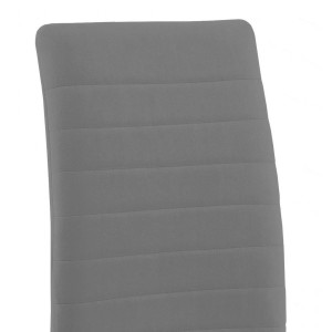 Стул DikLine Текс B серый/черный спинка