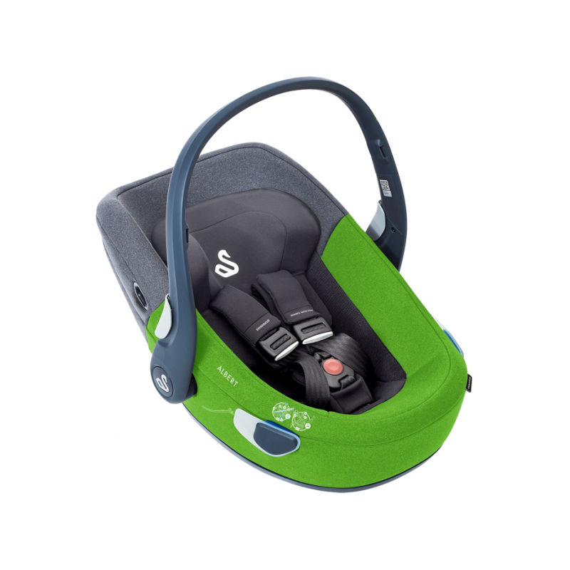 Автокресло Swandoo Albert Lime/Sesame Grey (без базы)