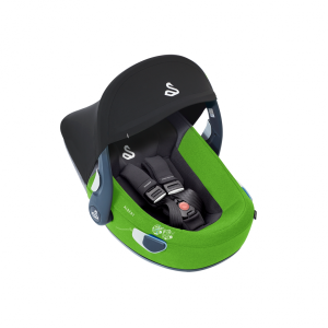 Автокресло Swandoo Albert LimeSesame Grey (без базы) с козырьком