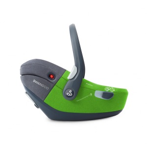 Автокресло Swandoo Albert LimeSesame Grey (без базы) сбоку