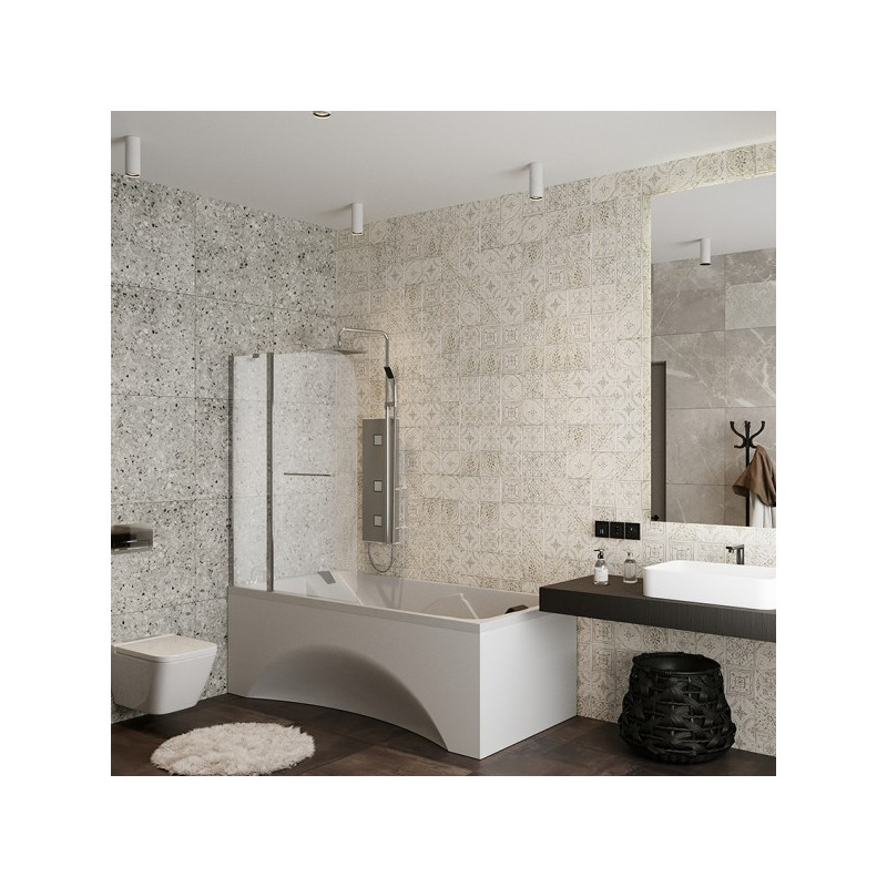 Душевая шторка Roxen Brimen 52010-120 в интерьере