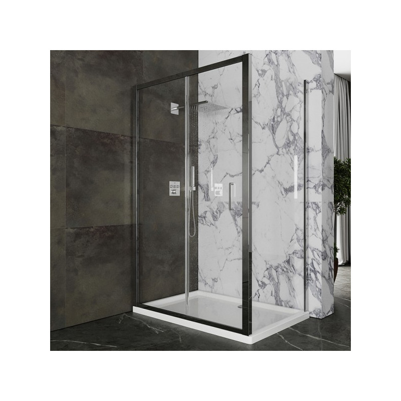 Душевой уголок Roxen Caspia 120x80 55060-120 общий вид