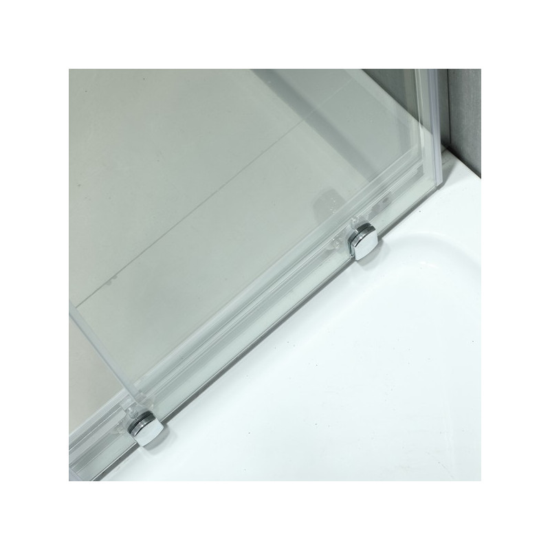 Душевой уголок Roxen Caspia 100x80 55060-100C нижние крепления