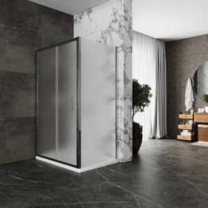 Душевой уголок Roxen Caspia 100x80 55060-100C общий вид