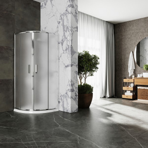 Душевой уголок Roxen Santi 90x90 55020-90C вариант установки