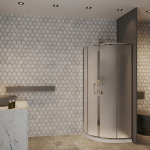 Душевой уголок Roxen Santi 90x90 55020-90C