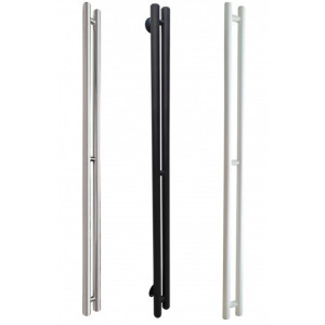 Полотенцесушитель Ростела Мини-2 68х1200 НП (1/2") черный коллекция