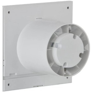Вытяжной вентилятор Soler&Palau Silent-100 CRZ Silver Design - 3C сзади