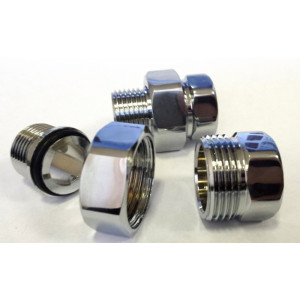 Американка полнопроходная прямая Ростела 1/2"х1/2" г/ш комплектация