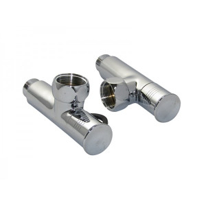 Вентиль угловой Ростела Круг 1"х3/4" г/ш комплектация