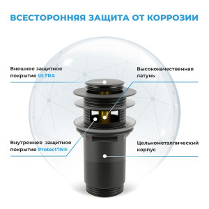 Донный клапан Wellsee Drainage System 182130000