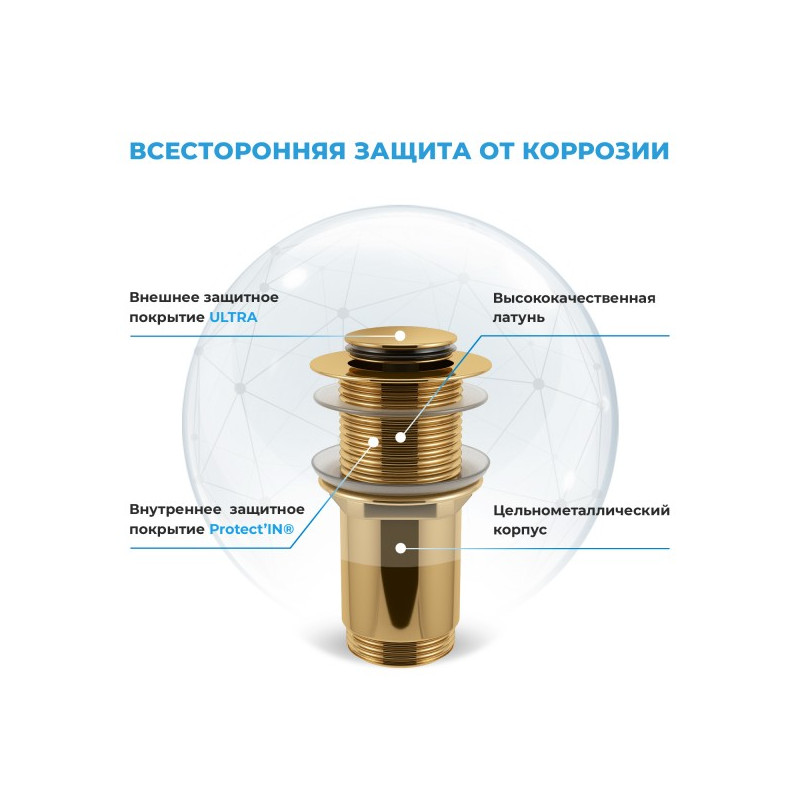 Донный клапан Wellsee Drainage System 182136000