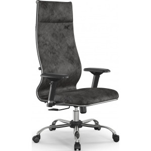 Кресло компьютерное Metta L 1m 42/4D темно-серый