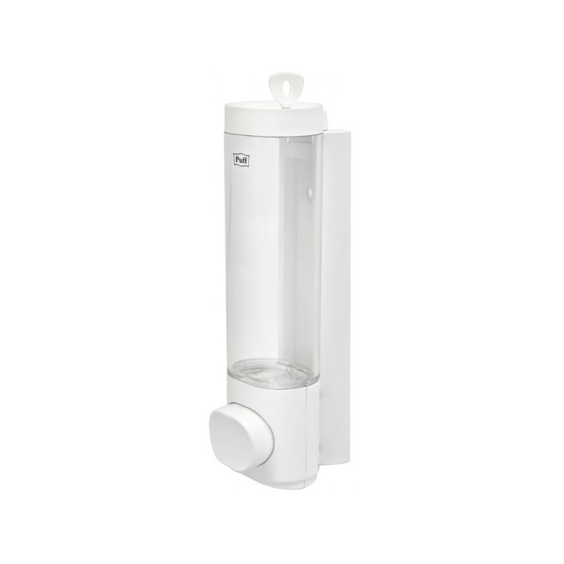 Дозатор жидкого мыла Puff 8105 белый сбоку