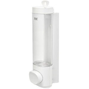 Дозатор жидкого мыла Puff 8105 белый сбоку