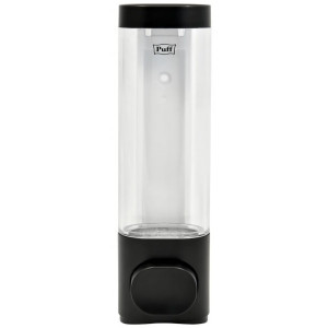 Дозатор жидкого мыла Puff 8105BL черный спереди